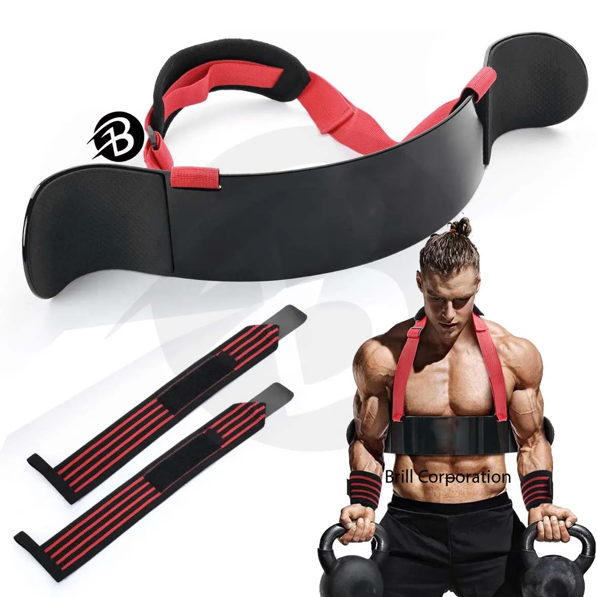 New Arrival Workout Fitness weight lifting blaster fitness weightlifting belt Power Lifting arm Blaster