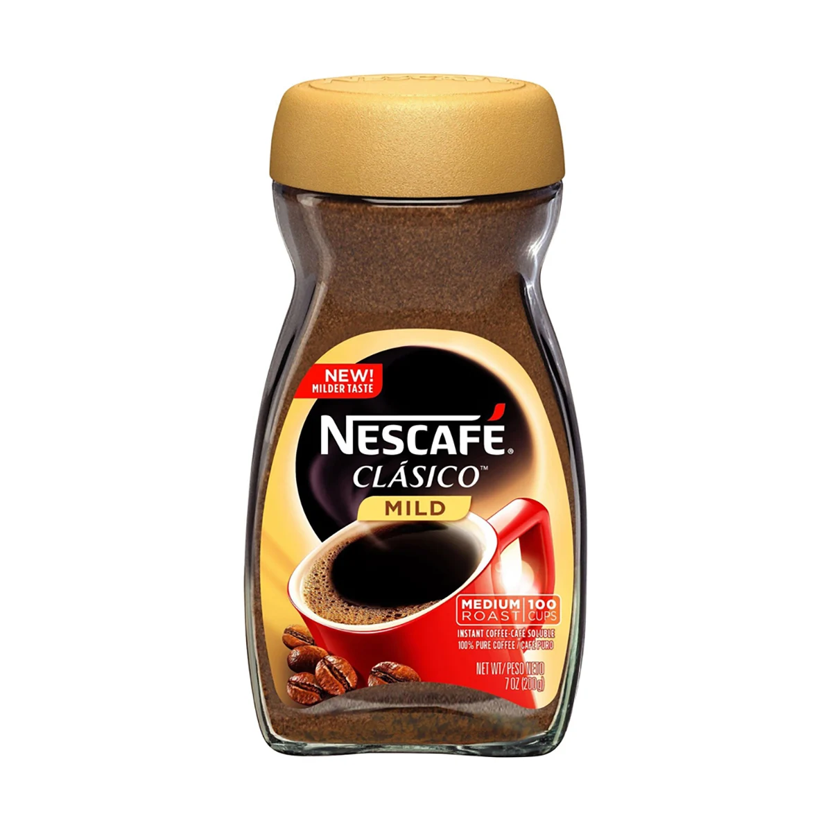 Nescafe мгновенный кофе/оптовая продажа оригинальный Золотой 190 г (банка) порошок для растворимого кофе/Nescafe 3 в