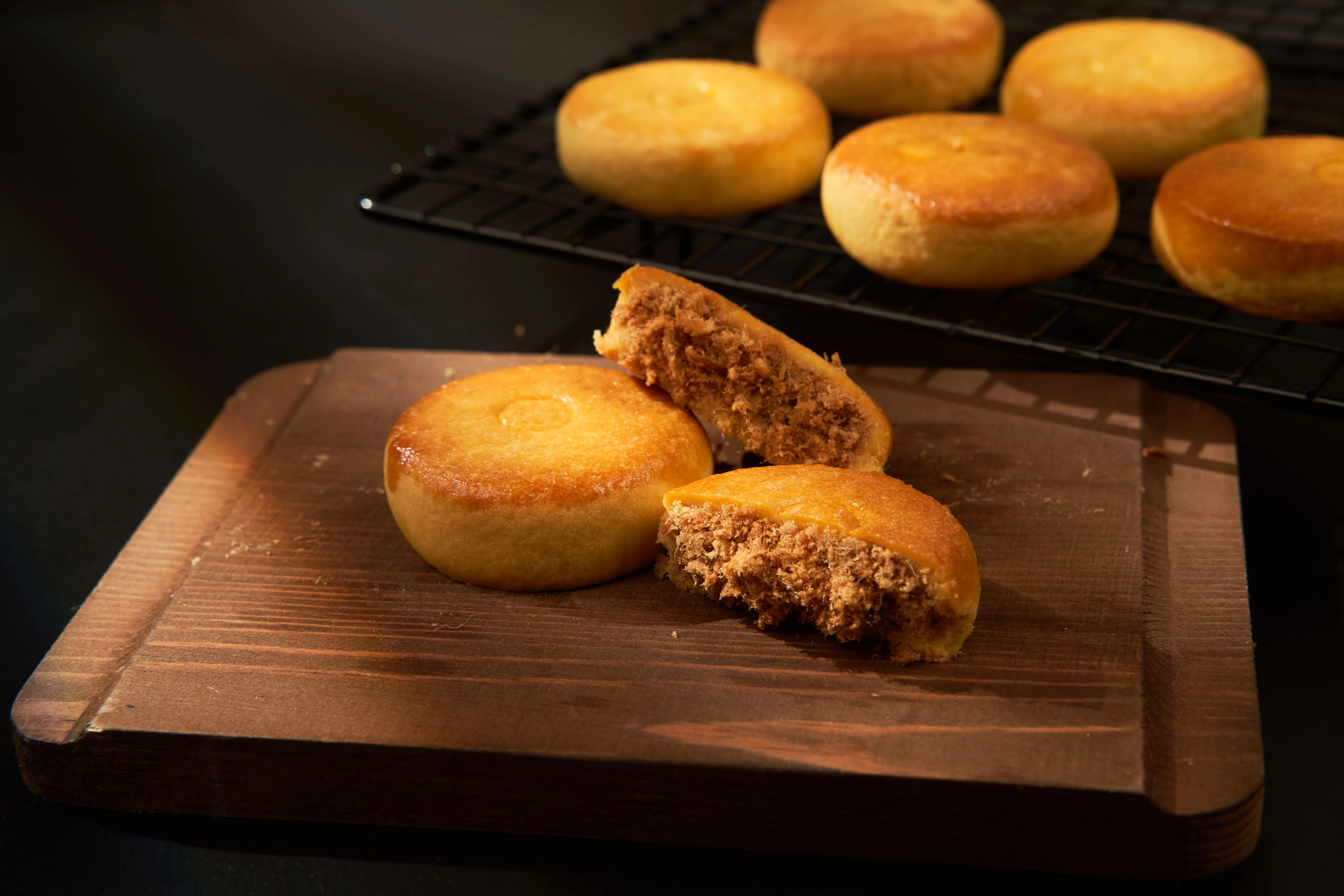 Hot Selling Dessert Gift Box Desserts Packaging Pastries Food Soy Meat Floss Cake For Desserts