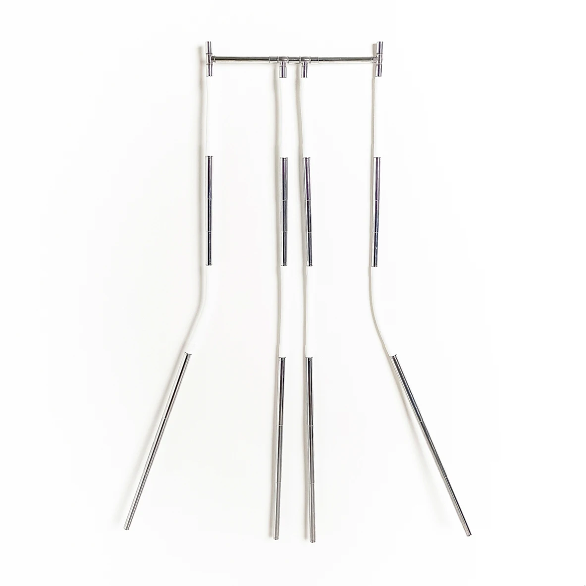 Four-bar multifunctional pants shooting molding rack mannequins clothing shooting props Invisible hanger and pants rack