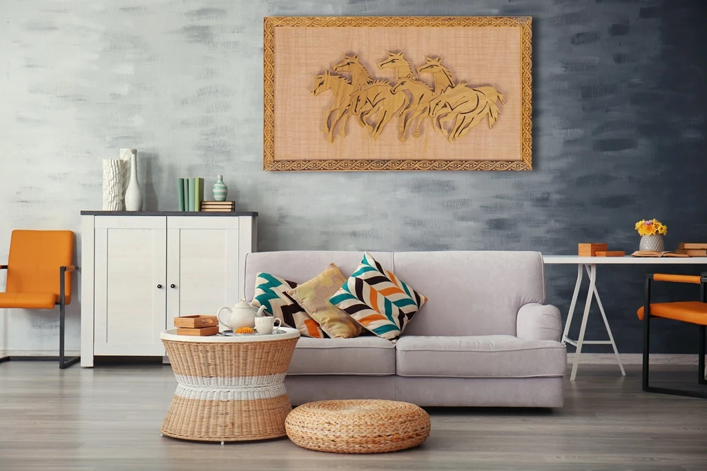 Running Horse Wall Decor  Dhokra art , Hand Made