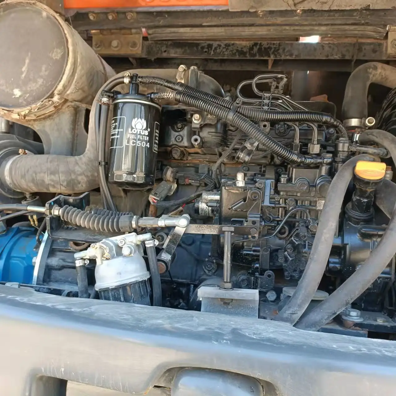 6 Ton used small wheel excavator Doosan DX60W tyre excavator with high efficiency and best operating experience in China