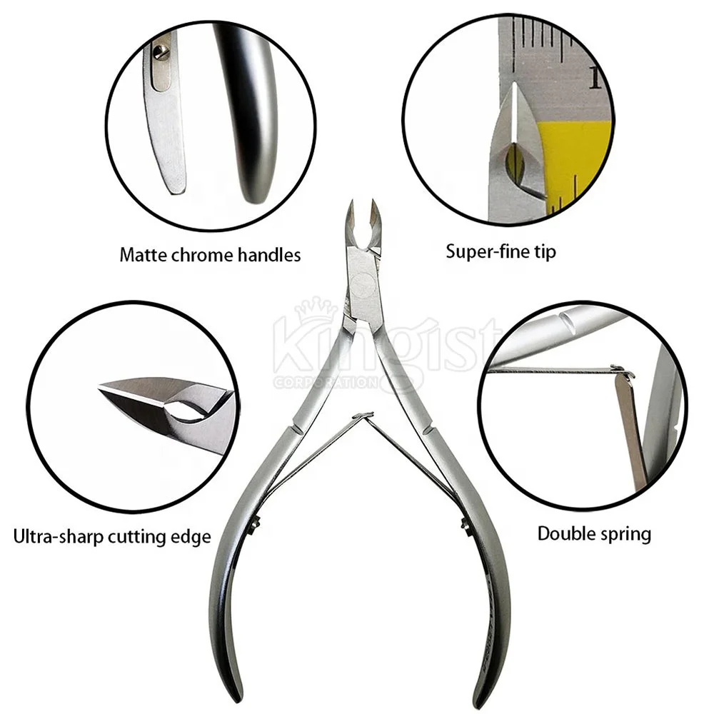 Light Weight Round Shaped Cuticle and Nail Nippers Made From High Quality Stainless Steel