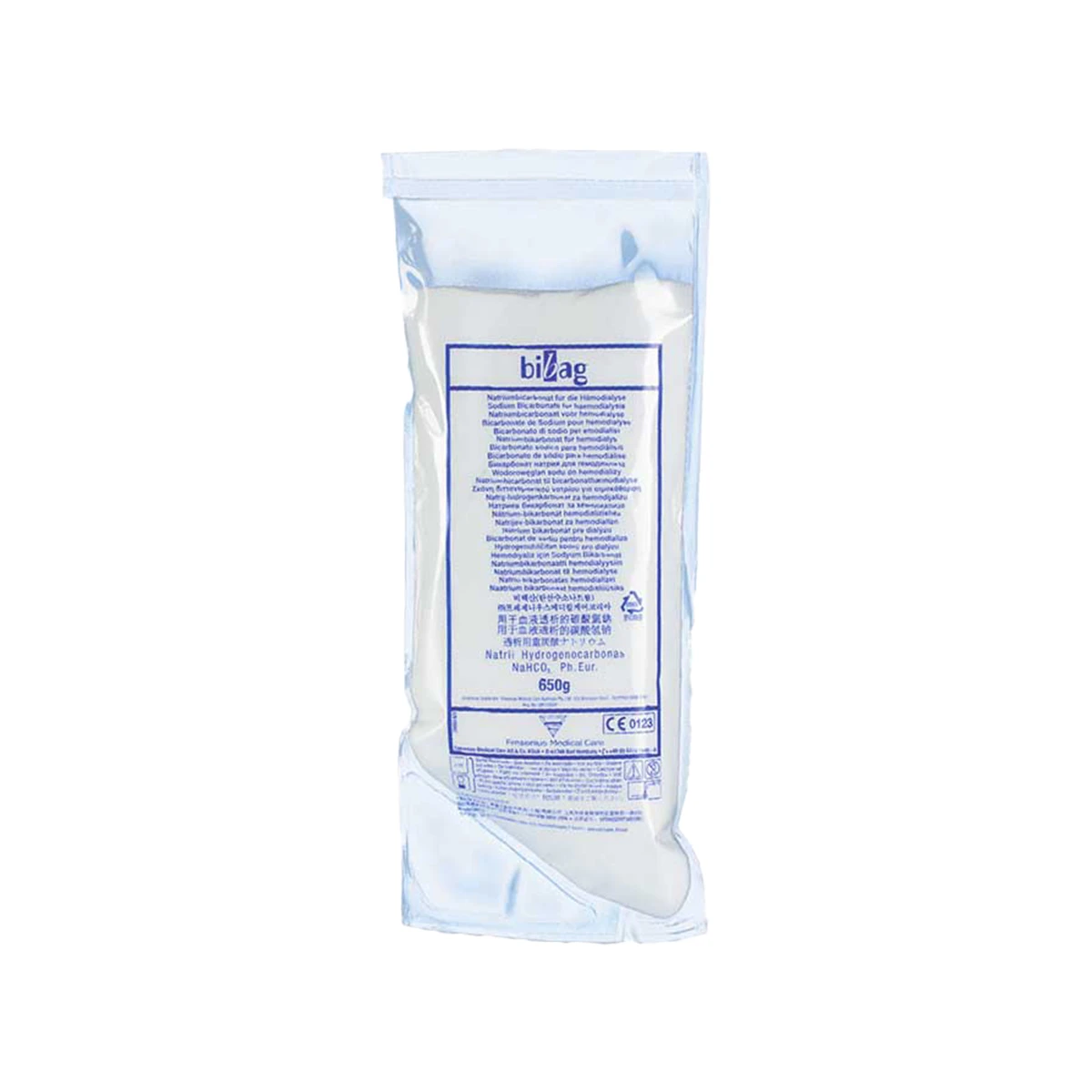 High Quality CE Fresenius Bicarbonate Bags 650g and 900g Options for Medical Dialysis Treatment with Bicarbonate Powder
