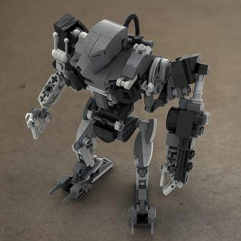 Строительный блок GoldMoc игрушечные фигурки MOC-87785 1990-Caine злой киборг эндбосс строительный