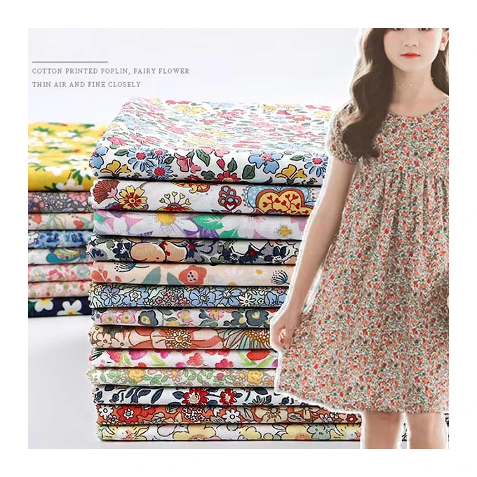 High Quality Custom Tana Lawn Cotton Liberty London Printed Poplin 100% Cotton Fabric Prices for Clothing