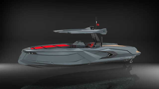 Alesta Marine Luxury Raptor Parasailing Excursion Boat YELLOW New Fiber Glass Entertainment CE Best Quality White Ocean Sea Lake