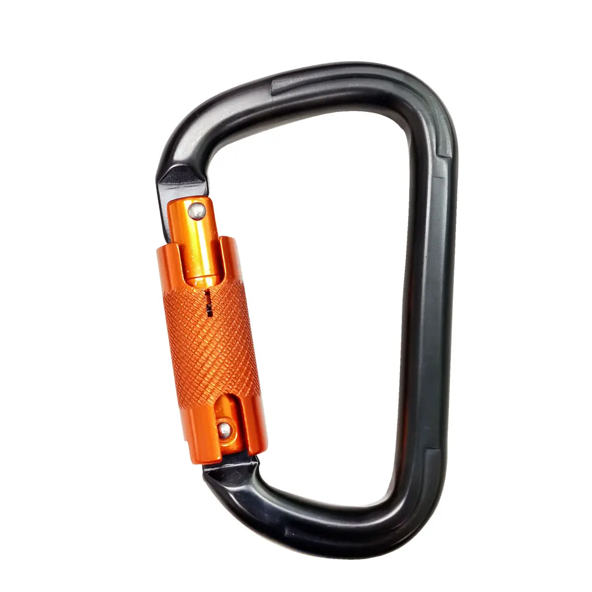 Taiwan ADELA CE Certified Carabiner D-Shape D Triple-Lock Industrial Connecting Link Made of Alloy Aluminum