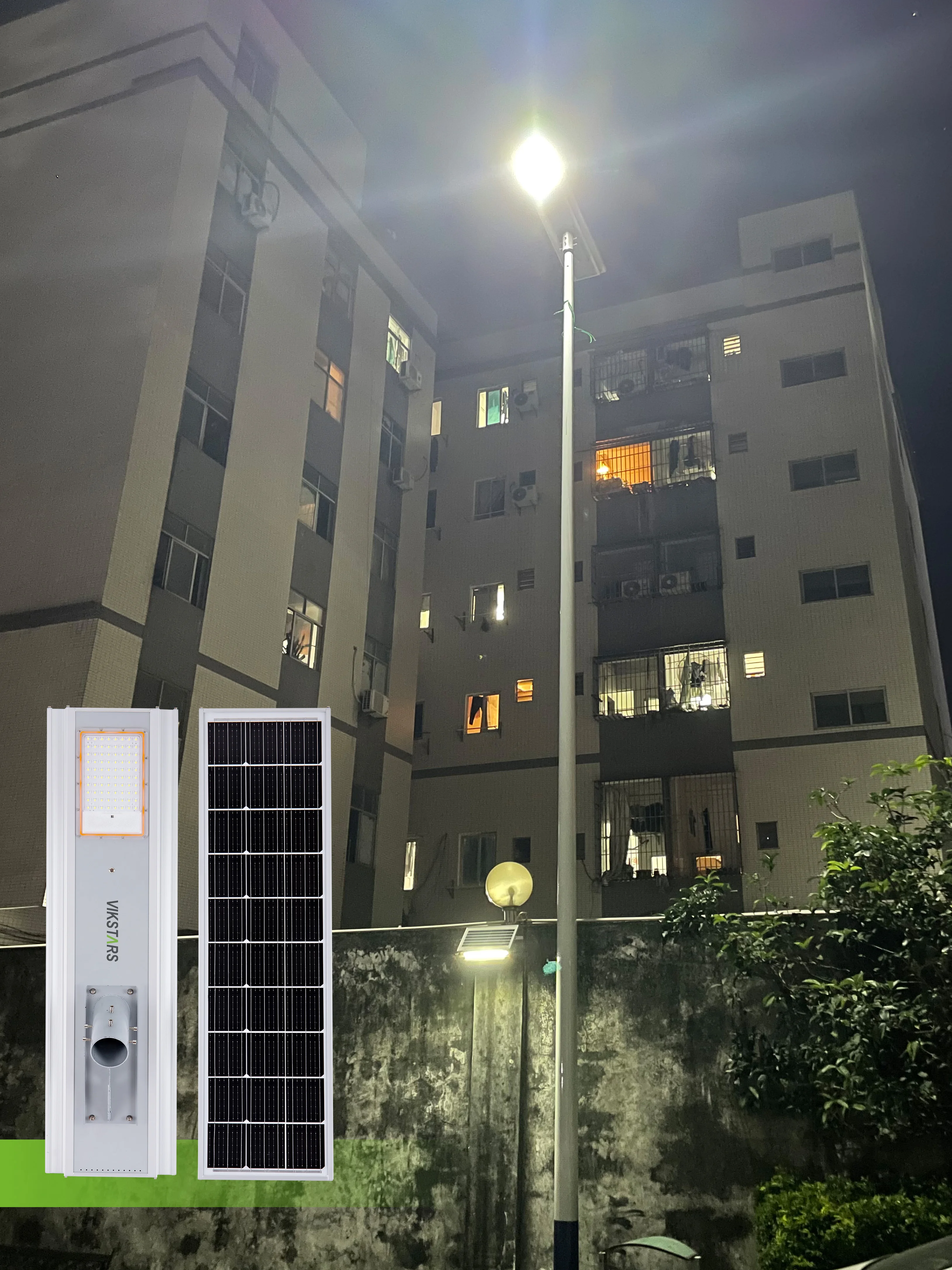 500W 700W Integrated Solar Street Lights With Long Lasting Lithium Battery Remote Control High Bright Solar Street Lamp