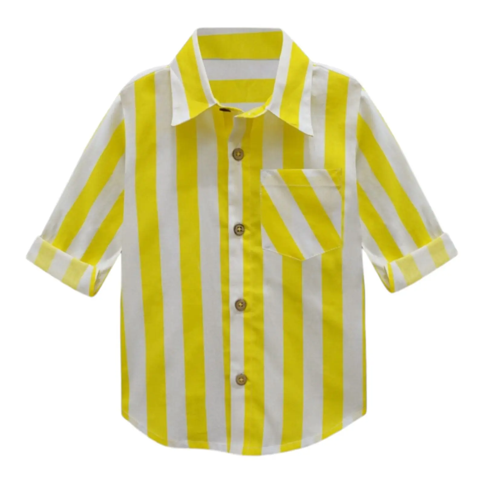 Kids Boys Stripped Party Wear Heavy Quality Customizable Shirt At Wholesale Prices