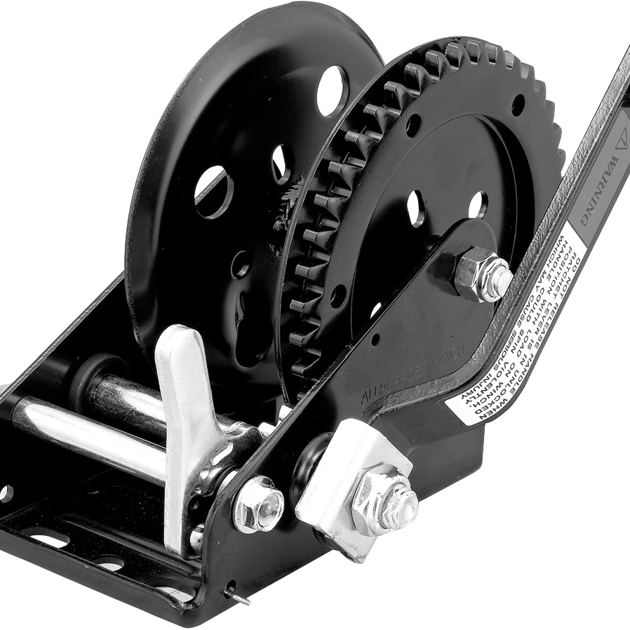 Hand Crank Manual winch Heavy Duty trailer winch 1200LBS Hand Winch