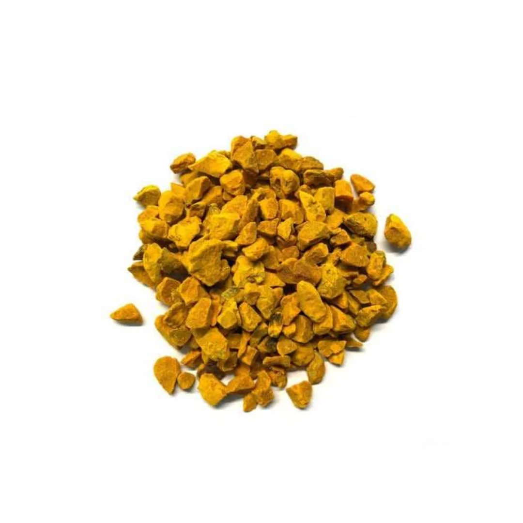Organic Way Ceylon dried Turmeric Root Cut Rich in Curcumin and Antioxidants