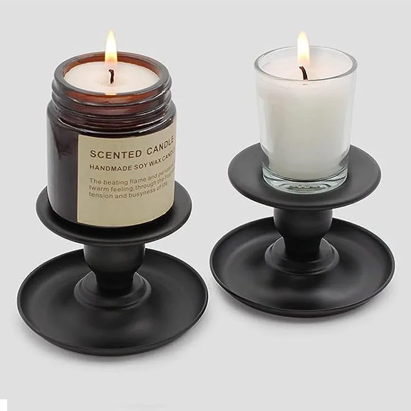 Unity Candle Holders for 3 inches Pillar Candle or 7/8 inch Taper Candle