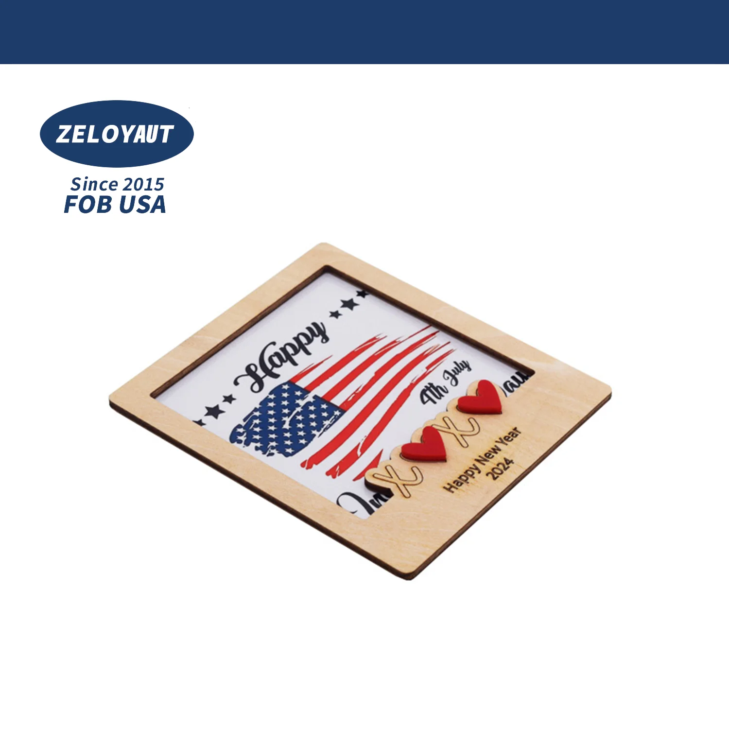 MDF Fridge Magnetic Blanks Custom Photo Sublimation Anniversary Gift Refrigerator Magnet Personalized Holiday Gift for Family