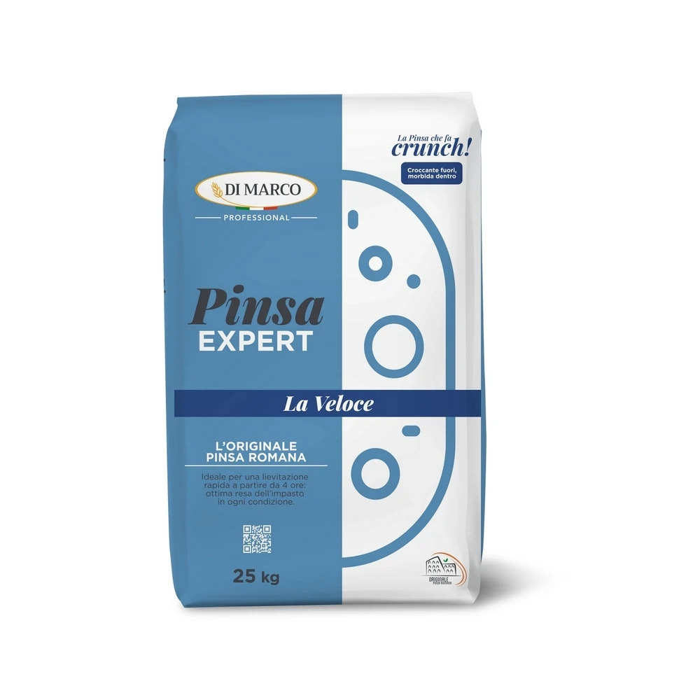 Мука из Италии для хрустящей пинсы романа синяя сумка идеально подходит выпечки в весе 25 кг и 12 5