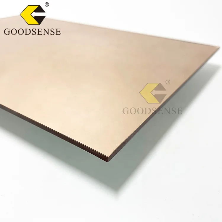 Защитная пленка Goodsense разной толщины из розового золота акриловый лист зеркальный