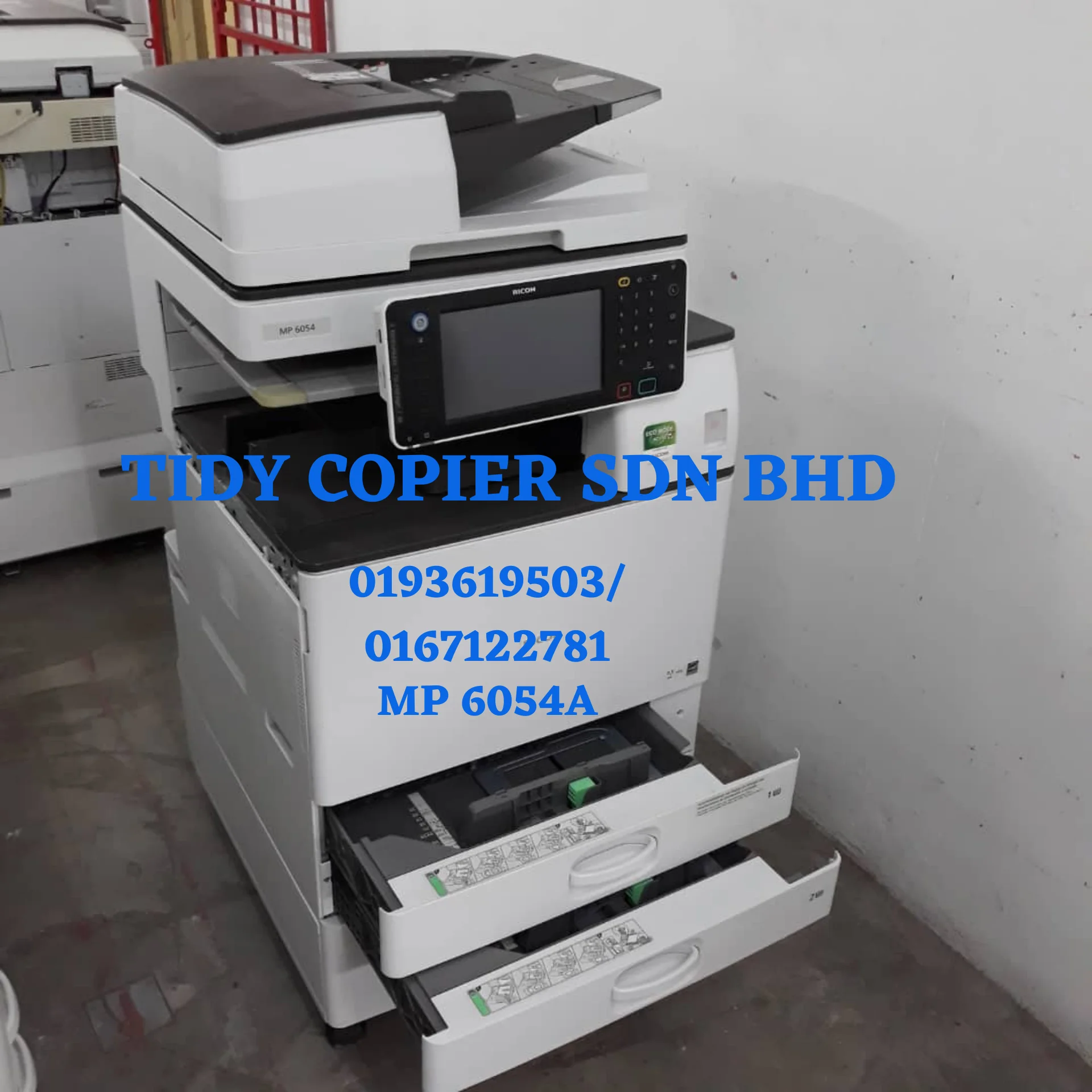 Ricoh MP 6054 Multifunctional Copier- Contact number +60193619503