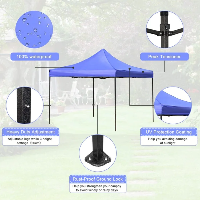 Manufacturer wholesale cheap 10x10ft 10x15ft Carpas Plegable Pop Up Outdoor folding canopy tent Trade Show Tents