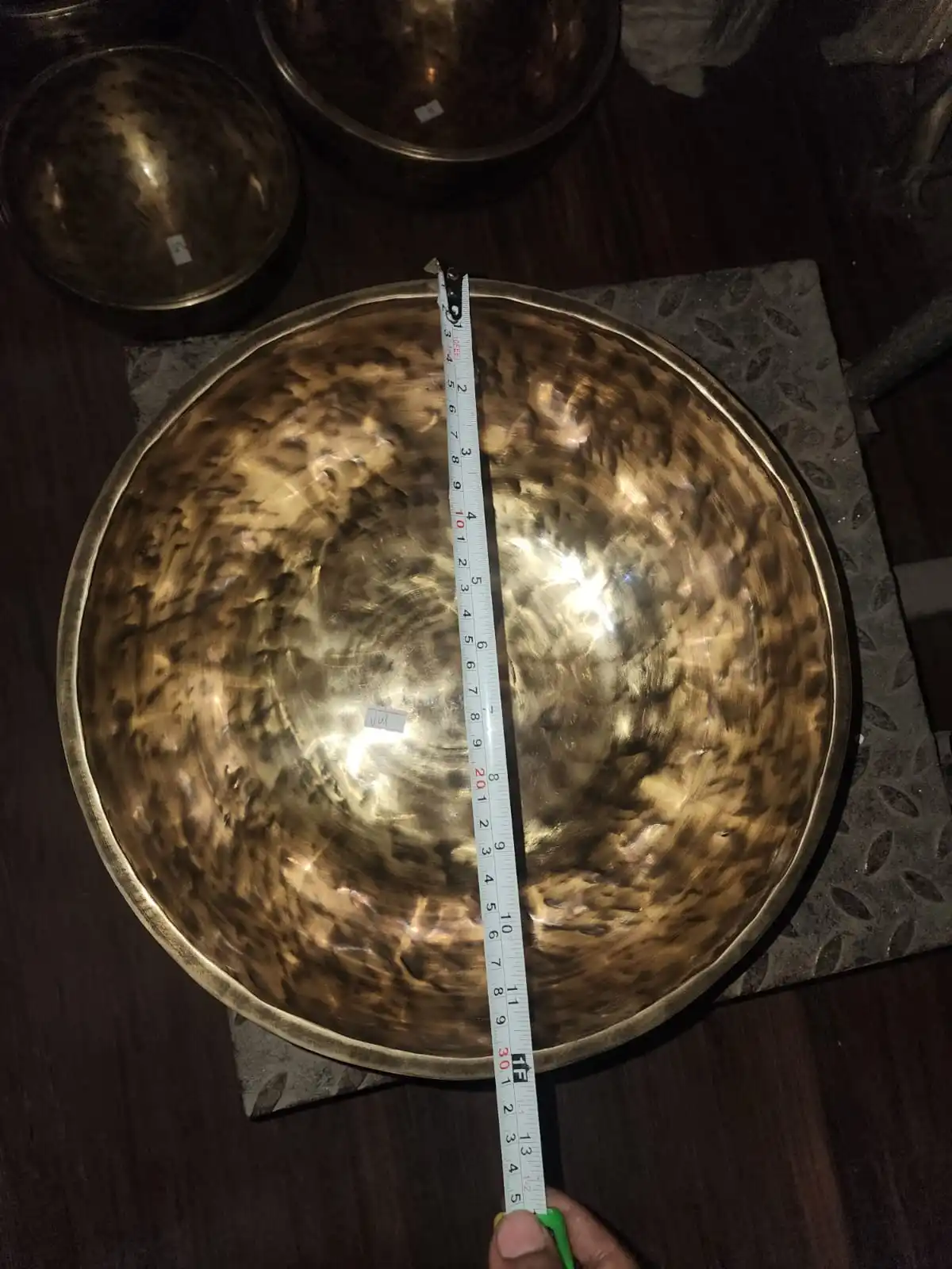 Handmade moon Set of 7 chakra Set singing bowls (Thick edges)