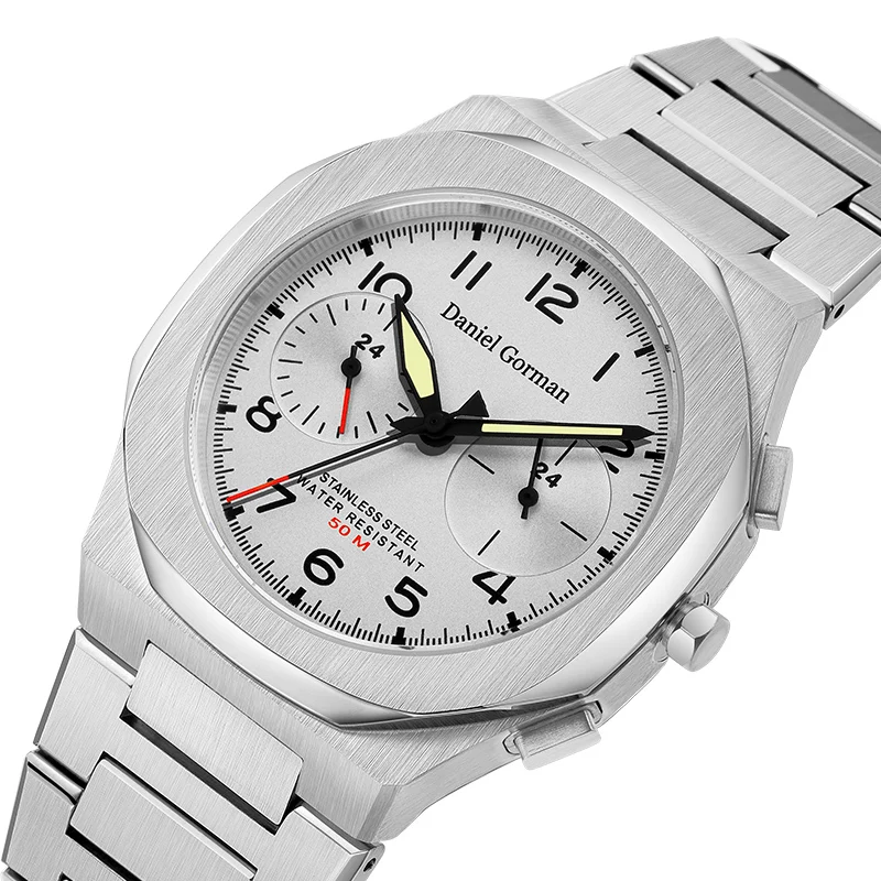 DANIEL GORMAN DG0915 дорогие наручные часы Oem водонепроницаемые мужские новый дизайн уникальные классические
