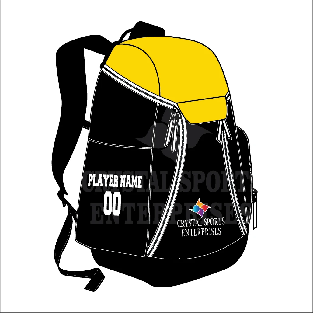 Дешевая новая стильная сумка с логотипом на заказ Школьное спортивное снаряжение рюкзак для волейбола баскетбола футбола отделением мяча