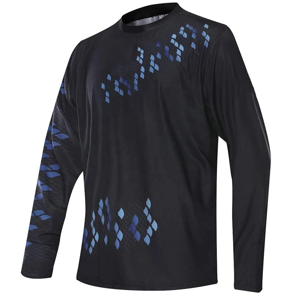 Sublimation hunting wholesale fishing shirts men fishing polo shirts long sleeve UPF 50+ quick dry uv fishing shirts