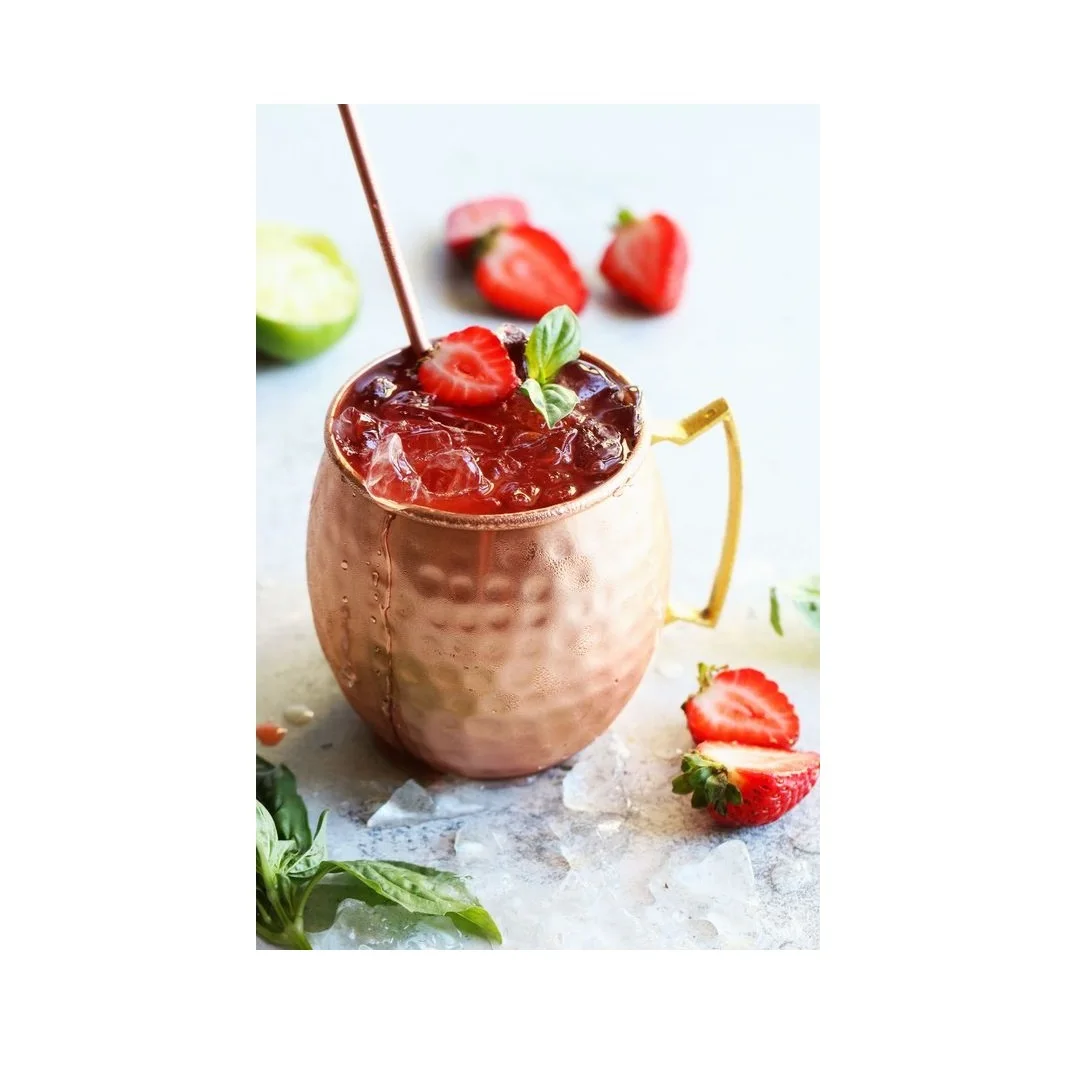 Standard quality top Hammer Point Moscow Mule Copper Mug With Golden Handle 14oz Moscow Mule Mugs	from Jamsons