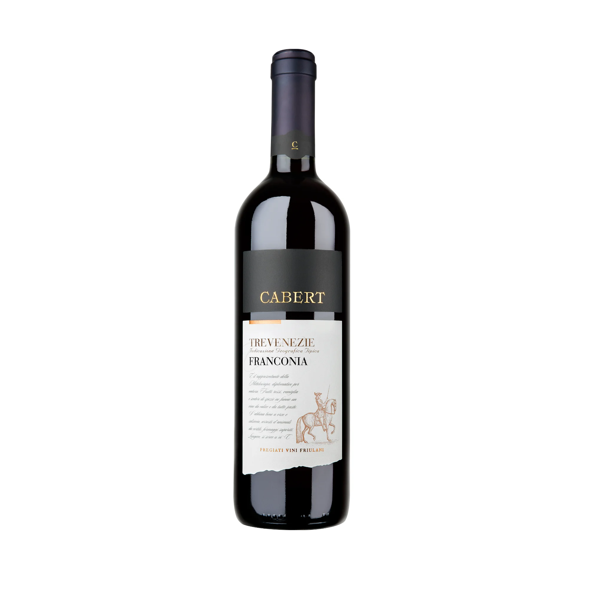 Итальянская франкния из фрили. Фруктовое, свежее, насыщенное тонкое красное вино. Экспорт бутылок 750 мл премиального качества