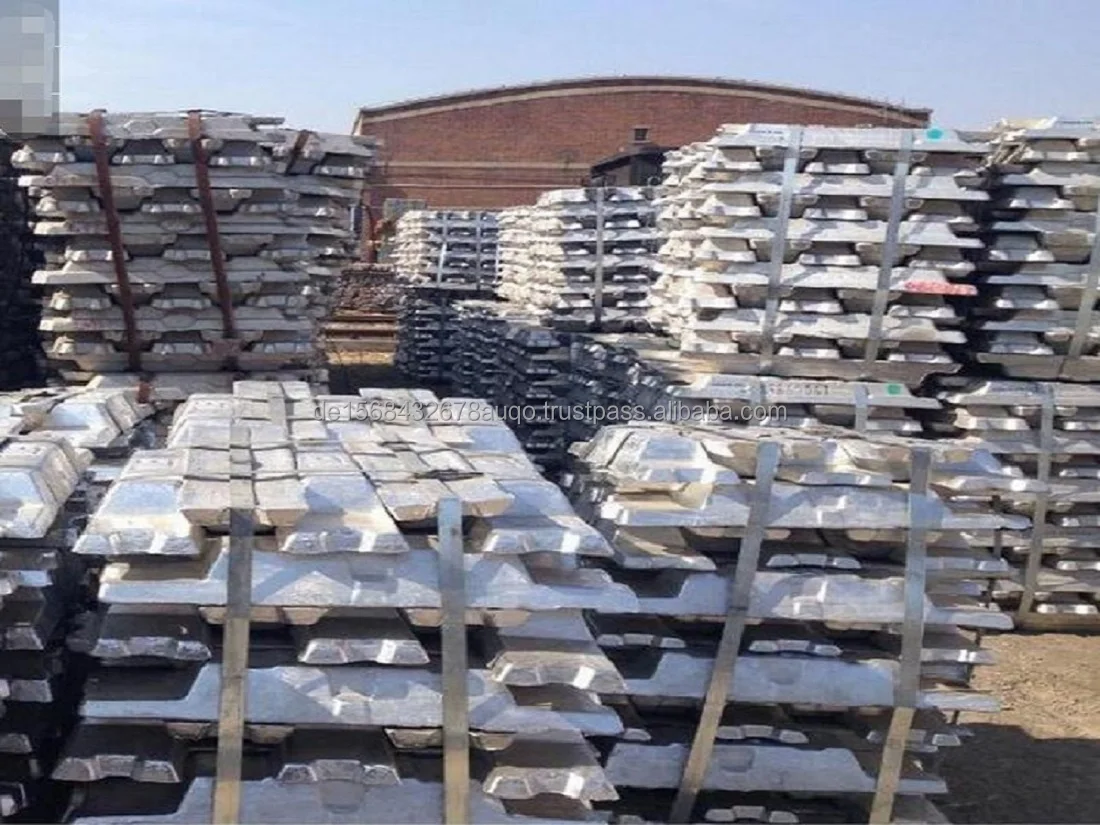 High Purity Primary ADC12 Aluminum Ingots 99.7% Purity 99.99% / 99.9% / 99.7% Size Options Available