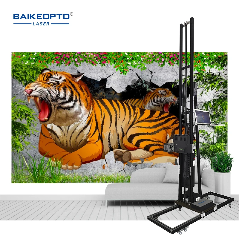 BK-UP1400S Automatic Art Printing Machine Price 3D Vertical Wall Painting Printer