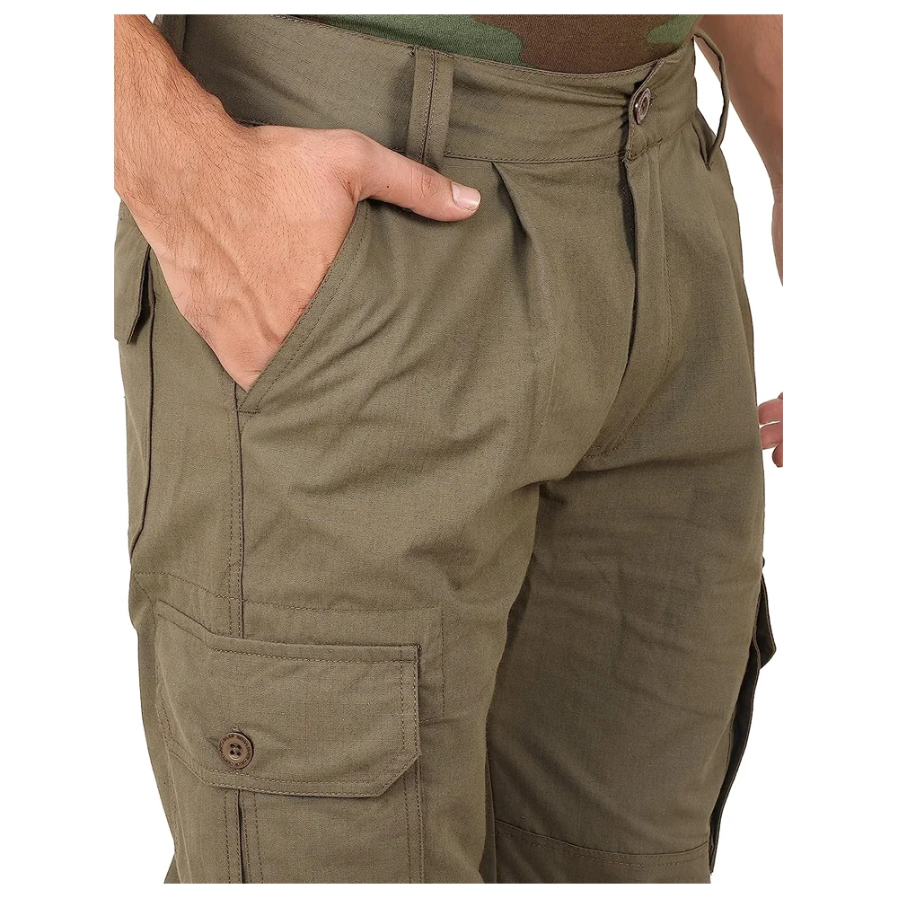 New Design Fashion Cargo Pants Men Custom Logo Printed Street Wear Style Jogger Cargo Trousers