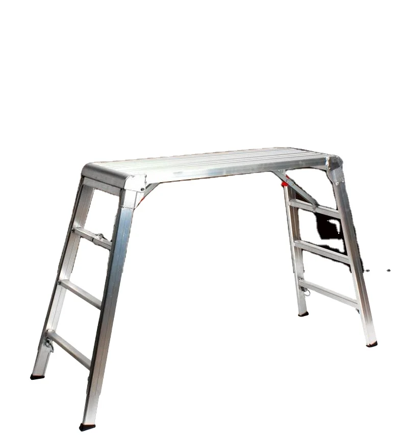 portable multi-purpose folding ladder aluminum ladder four-fold ladders Made in Korea solid quality easy foldable