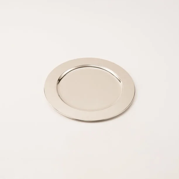 Bulk Manufacturer Of Golden Color  Charger Plates With Customized Color And Sizes For Hotels With Sizes Of 13 Inches
