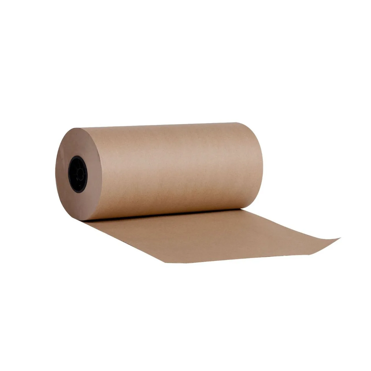 Eco Friendly 100% Recycle 150GSM Food Grader Brown Jumbo Kraft Paper Roll for Paper Cups Bowls