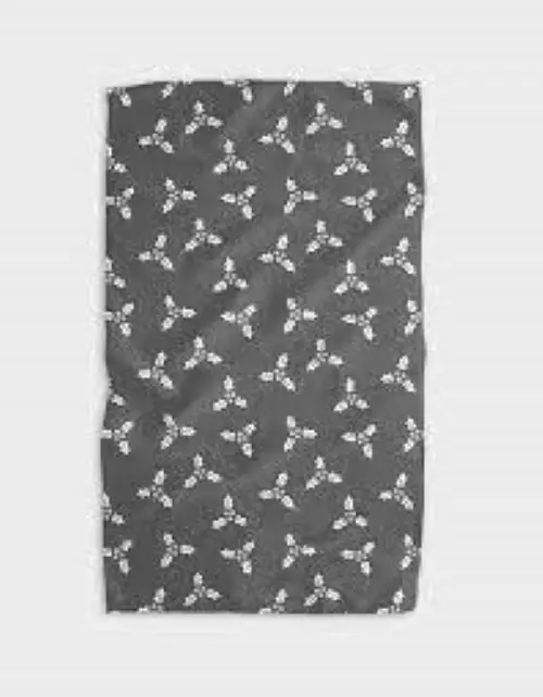 100% Eco Friendly Cotton Flour Sock Kitchen Towels Custom Screen Print Logo Reusable Cotton Dish Towel Polyester Kitchen Towels