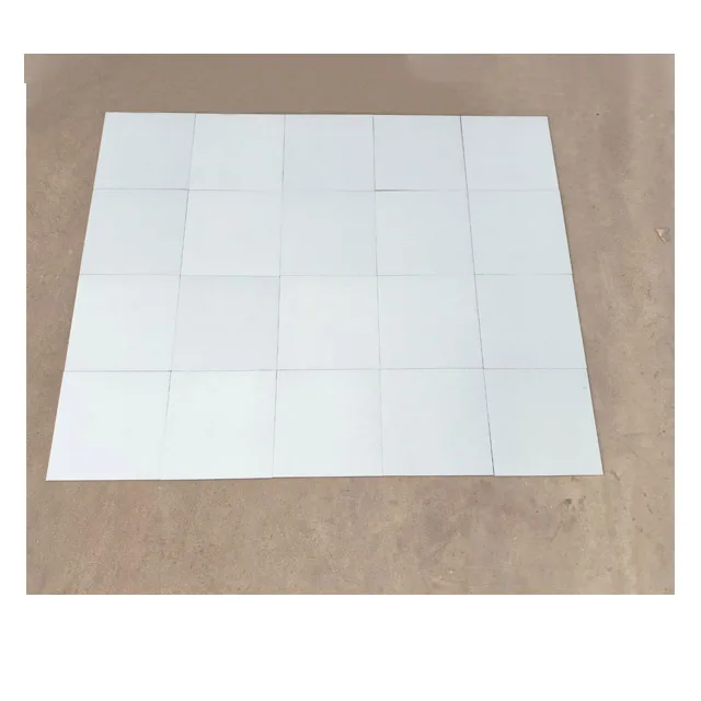 300x300 MM Ceramic Floor Tiles White Ivory Grey Colour Salt And Pepper Body Porcelain Heavy Duty Floor Tiles