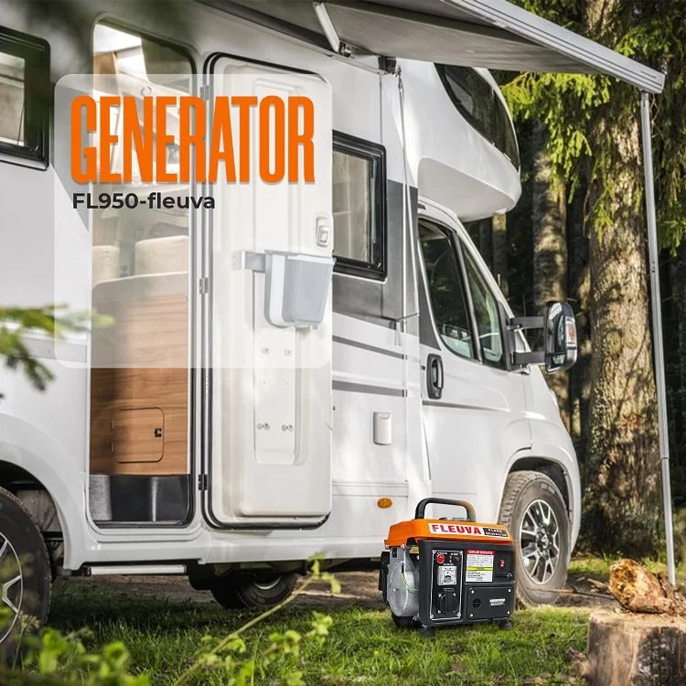 Light Weight Compact Design 3000 rpm Speed 950 Mini Portable Gasoline Generator Petrol Generator Manufacturer