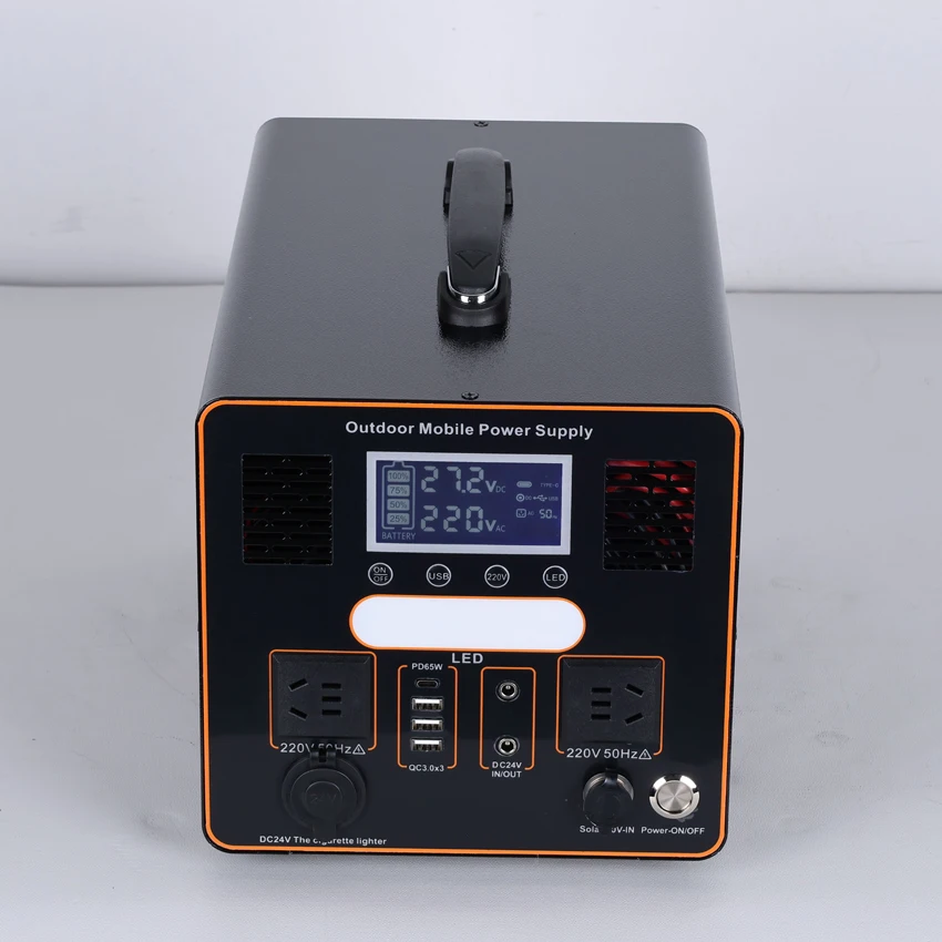 200 300 Вт 400 Вт 600 Вт 1000 Вт AC DC Type-C USB QC выход портативные батареи для хранения энергии аккумуляторная станция заряжаемый генератор