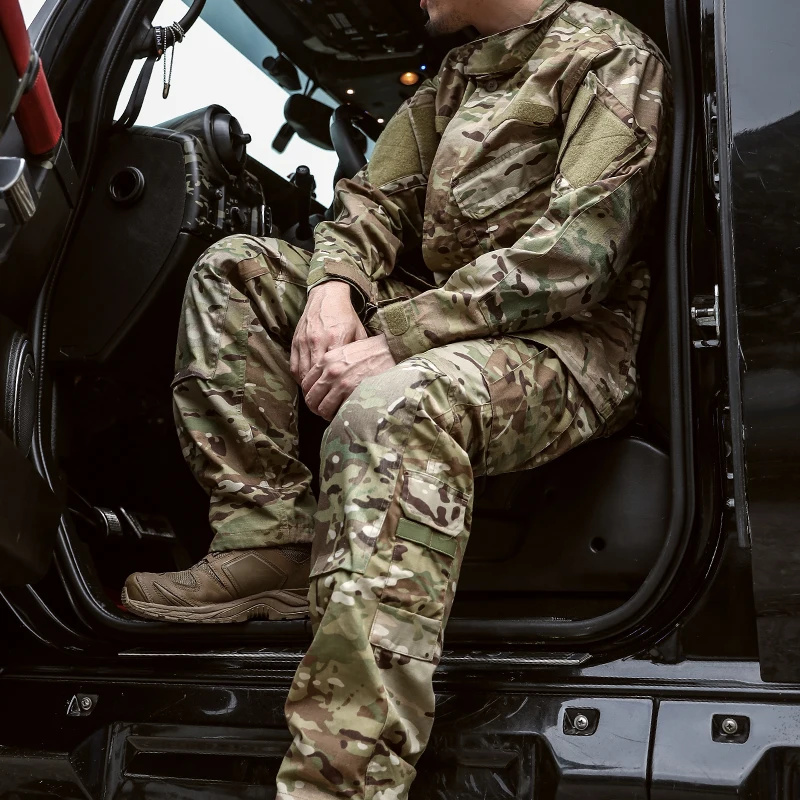 Emersongear Multicam R6 Anti-infrared Uniforms Rip-stop Combat Pants Shirts Tactical Jackets