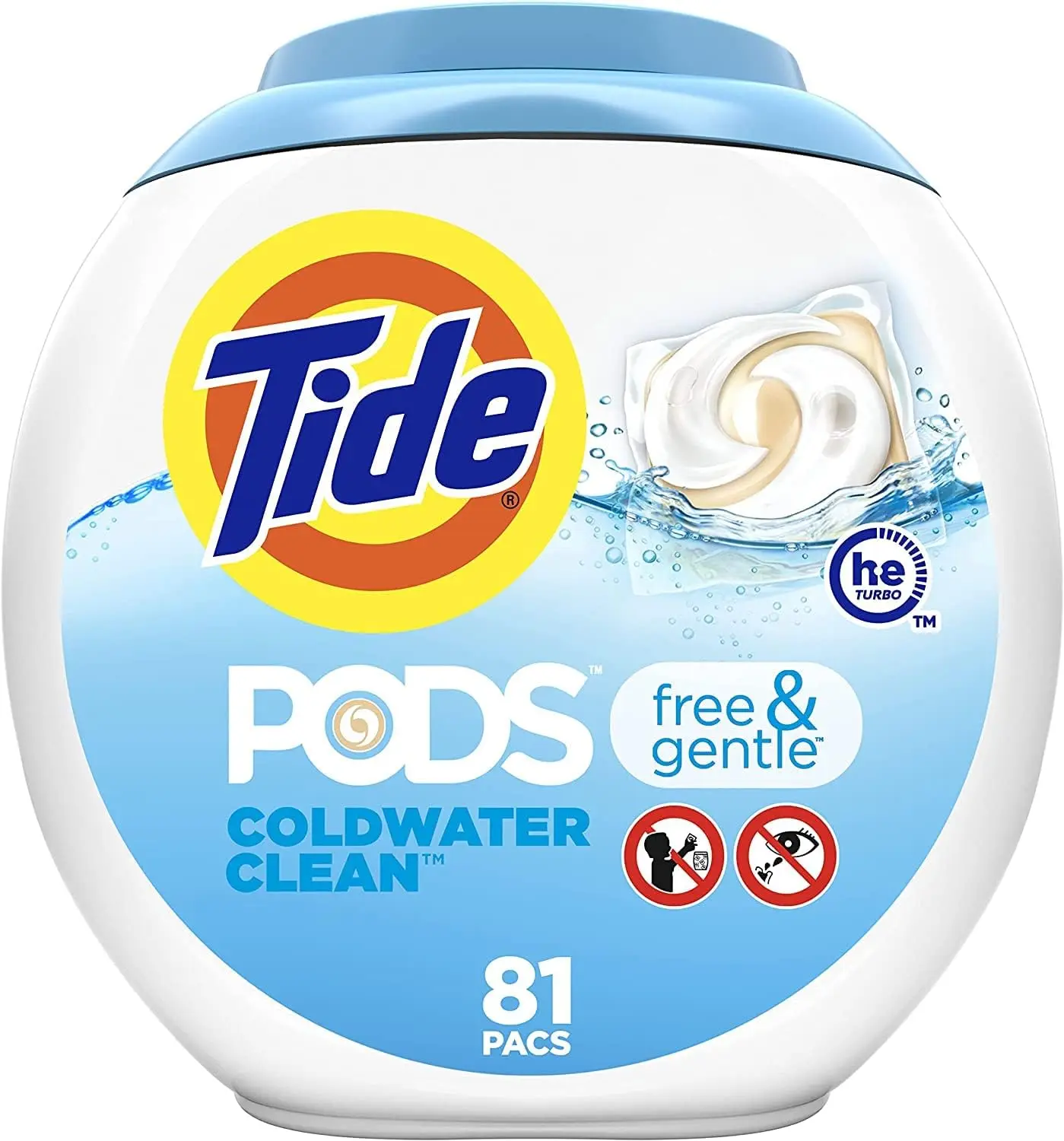 P&G wholesale distributor of Tide PODS Free & Gentle Laundry Detergent Soap Pods at affordable rates