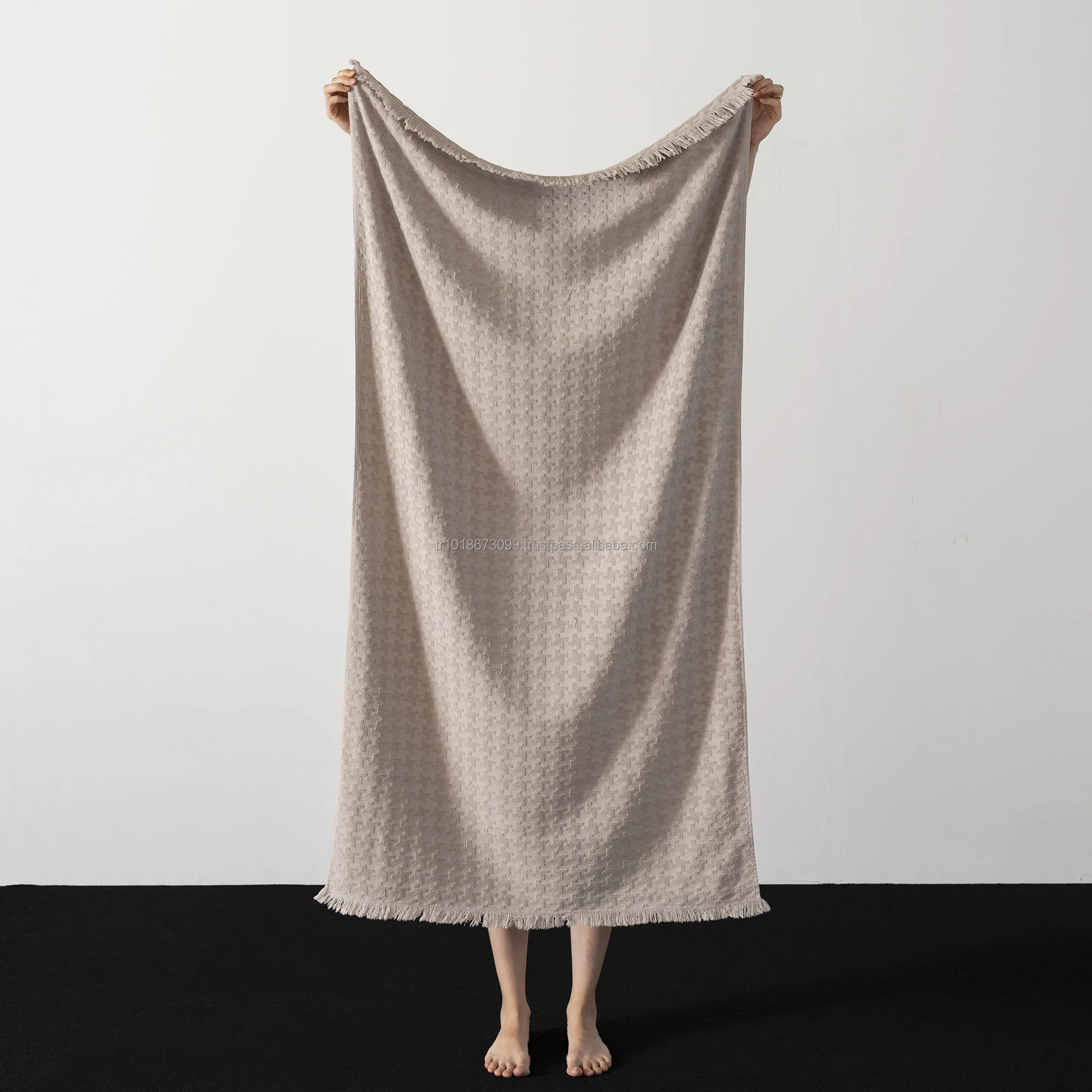 Terry back Peshtemal Towel Wholesale Terryback Collection Bath towel 100% Cotton Turkish Bath Terry-backed - Stonewashed