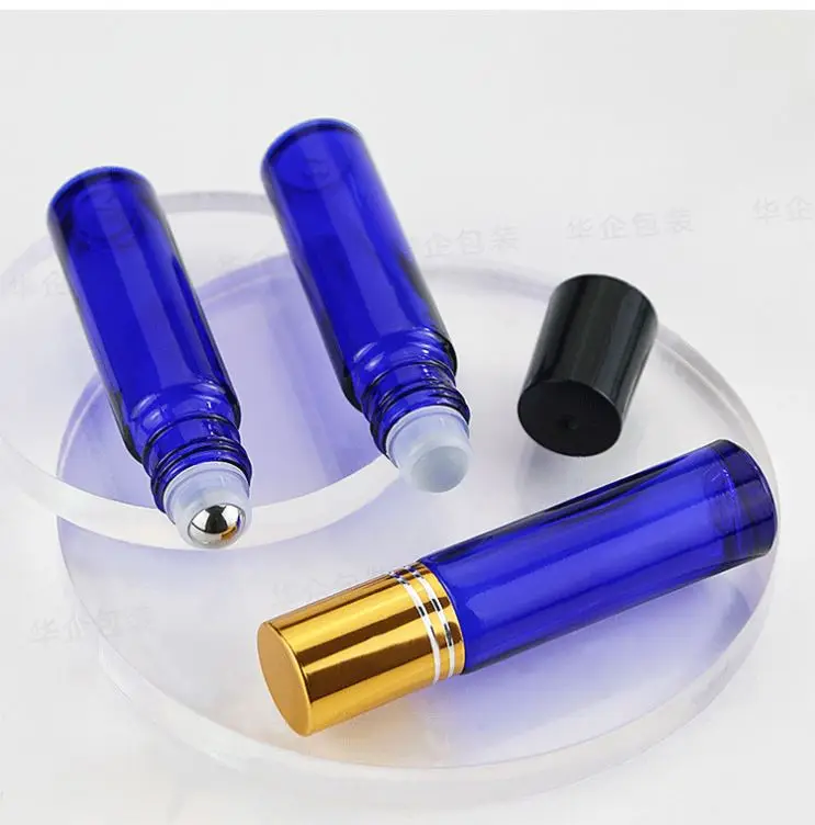 10ml High Quality Travel Glass Essential Oil Perfume Roll On Bottle Refillable Perfume Bottle for Essential Oil