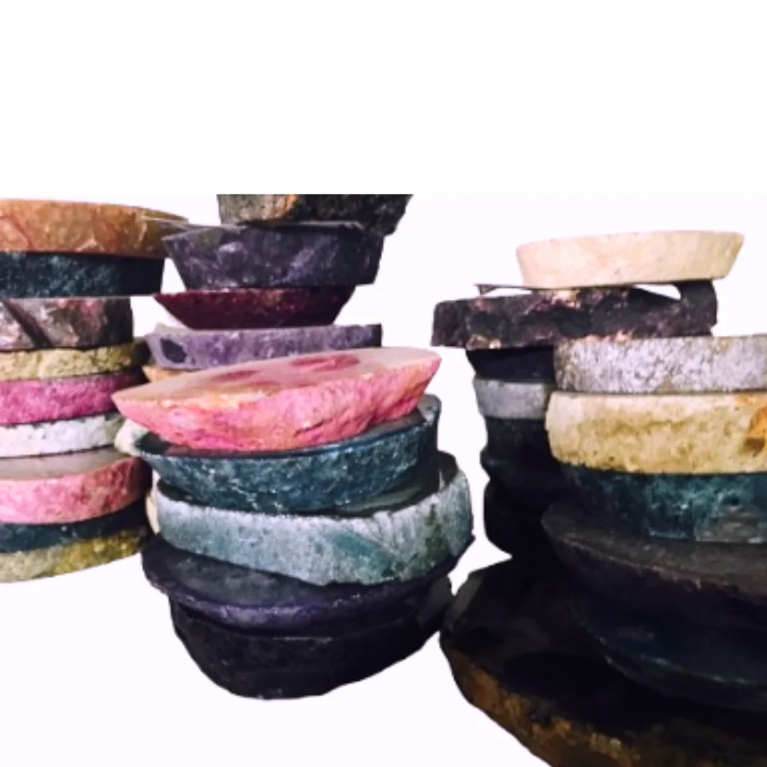 Handmade Thick Agate Slice for Stone Lovers Wholesale Feng Shui Home Decor Gemstone Art for Enthusiasts