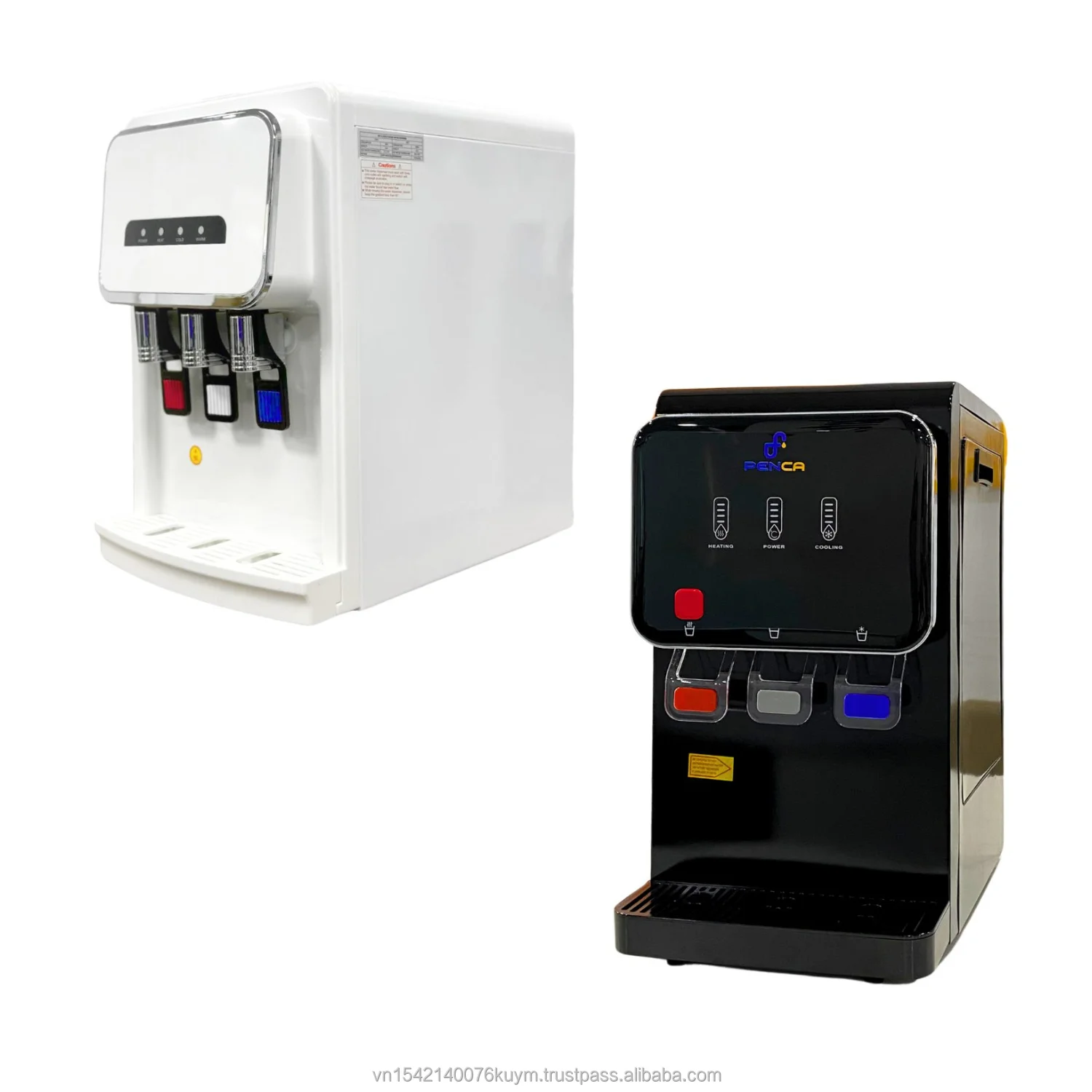 Wholesale Water Dispenser Family Use Desktop Hot&cold Normal Children Safety RO Water Purifier and Dispenser Machine