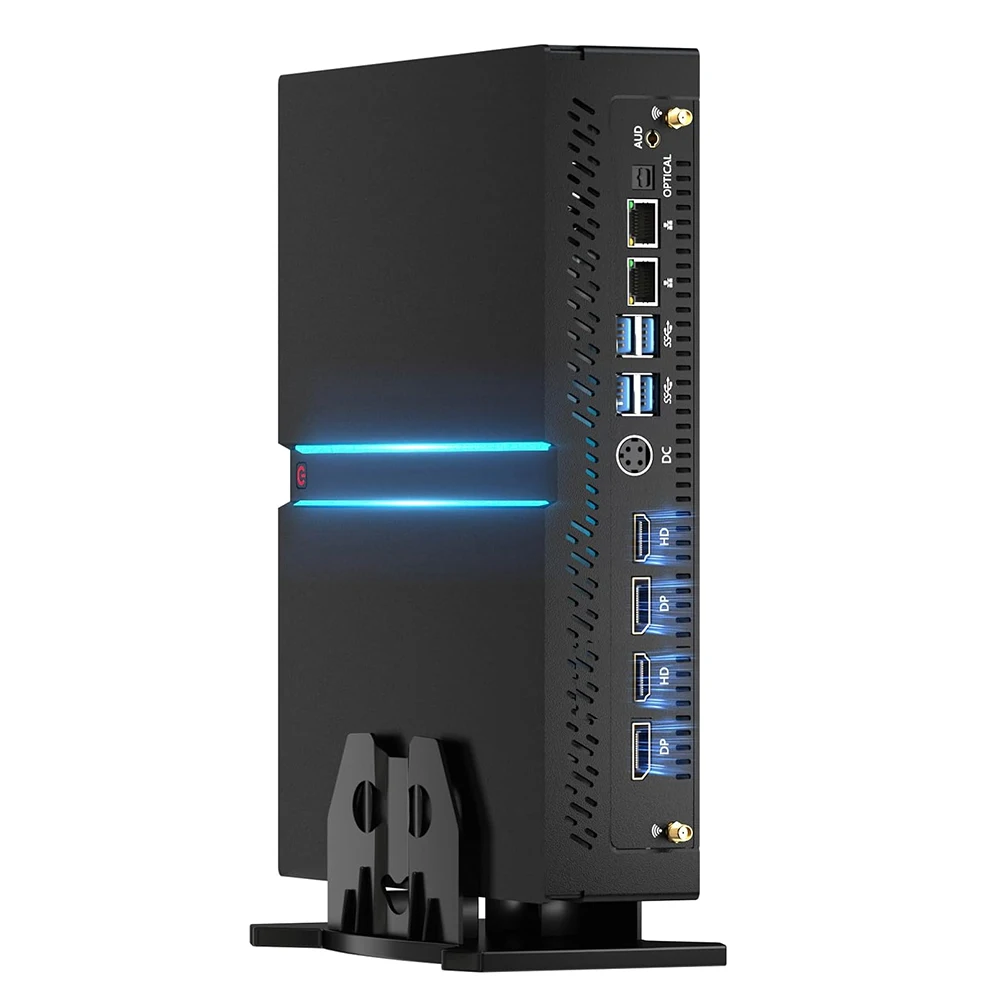 Заводской игровой мини-ПК Core i5 12400F Win 11 Pro GeForce RTX3060 12 г двойной LAN четыре дисплея 8K выход WiFi6E/BT5.3 NVMe 2 * DDR5