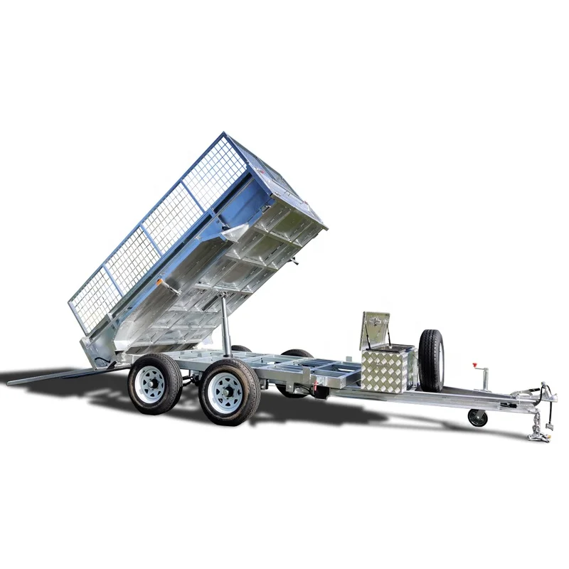 New and Used dump Trailer with 500kg Loading Capacity from direct supplier factory low price