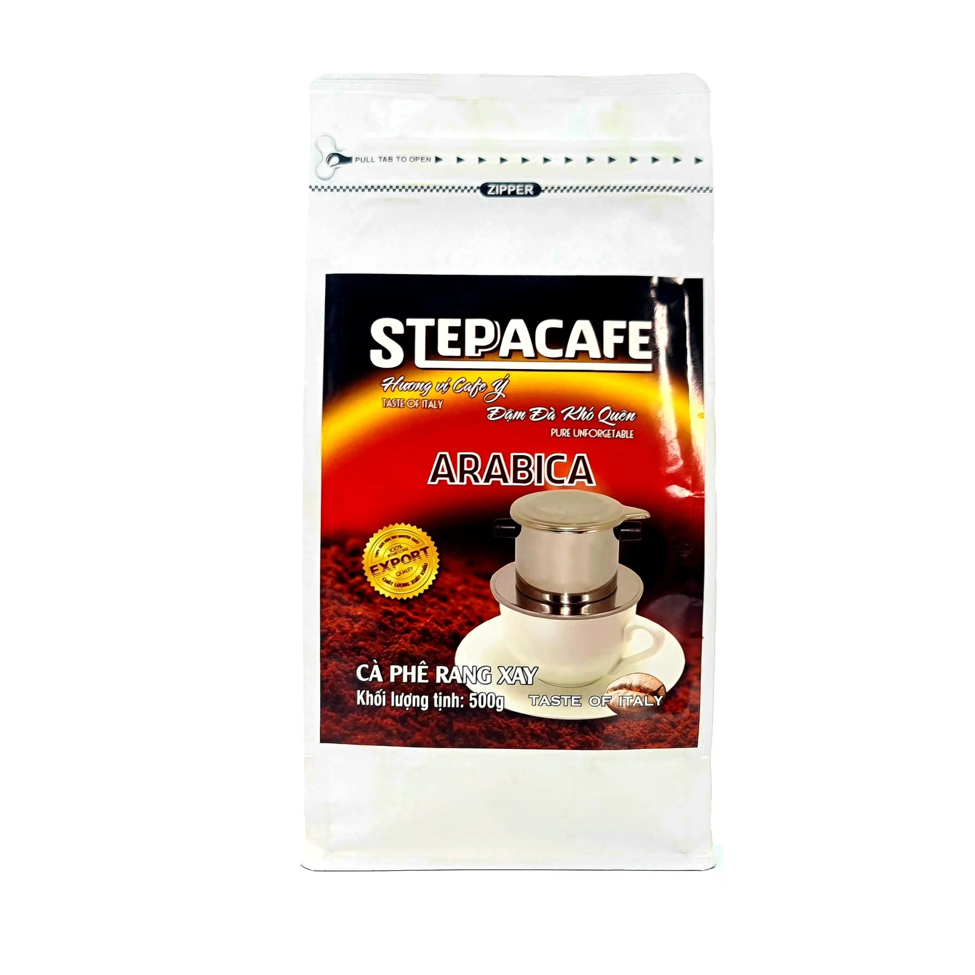 Кофейная гуща Лучшая цена нейтральный вкусный ингредиент 100% R & G Coffee Arabica 500gr пакет вьетнамский производитель