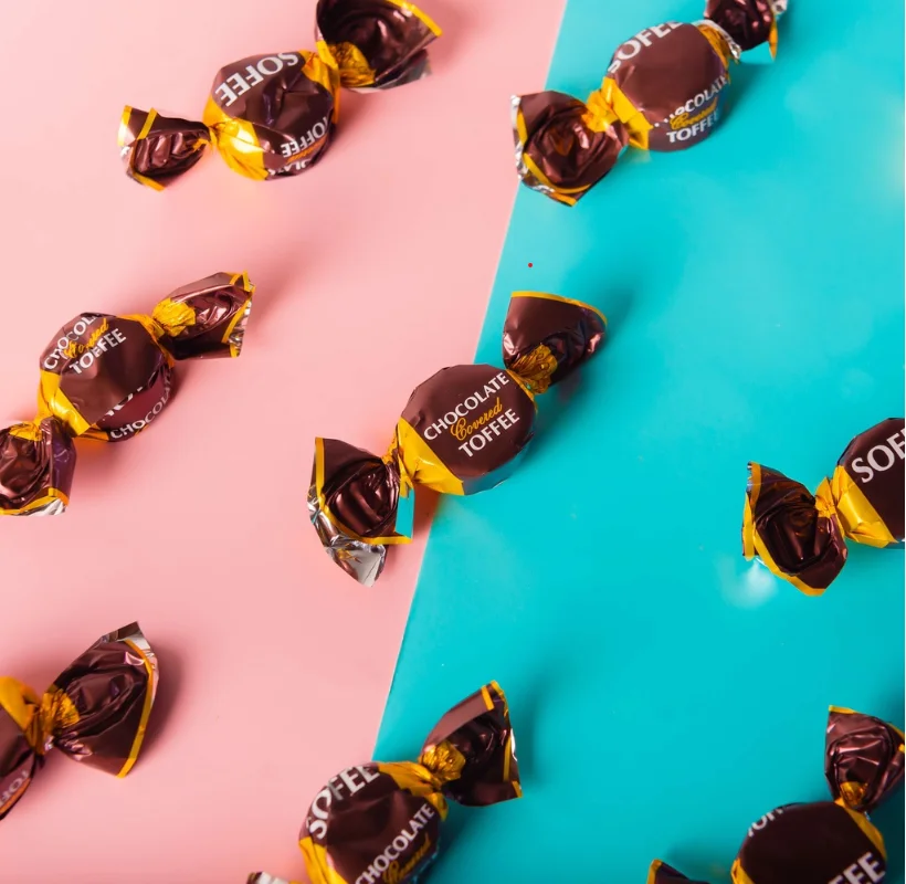 hot selling Chocolate covered toffee hot product candy SOFEE brand HaiHa Confectionery since 1960