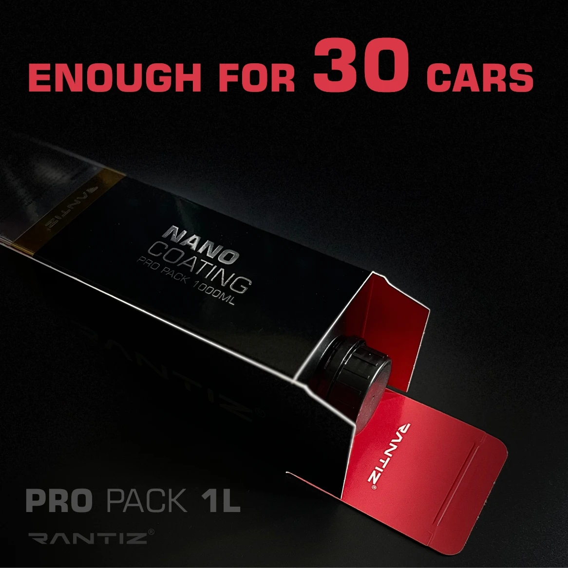 14H NANO CERAMIC COATING THE ULTIMATE IN CAR CARE PROTECTION 1000ml | 33.8oz WITH ALL YOU NEED TO DIVIDE IT TO SMALLER BOTTLES,