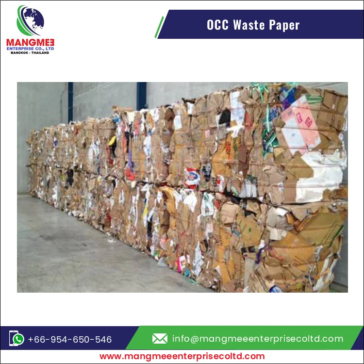 Thailand Origin Dealer Selling Excellent Paper Grade OCC Waste Paper Scrap for Recycling | Free Samples Available